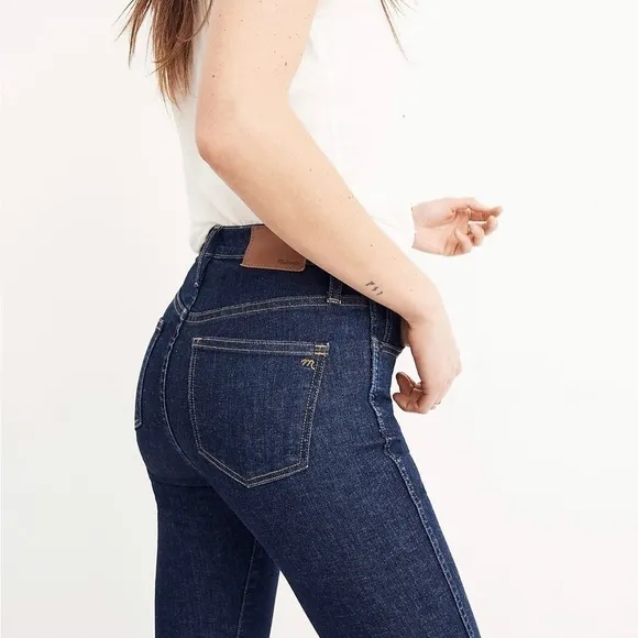 2 Pair Madewell High Rise Skinny Jeans lot bundle Carbondale Lucille Wash 25