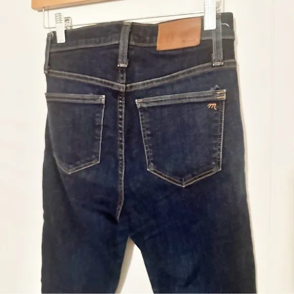 2 Pair Madewell High Rise Skinny Jeans lot bundle Carbondale Lucille Wash 25