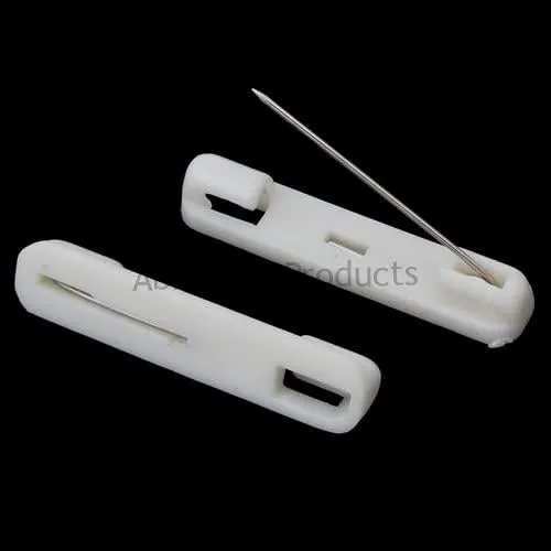 25mm Plastic Badge Pins - DIY Brooch Making Supplies