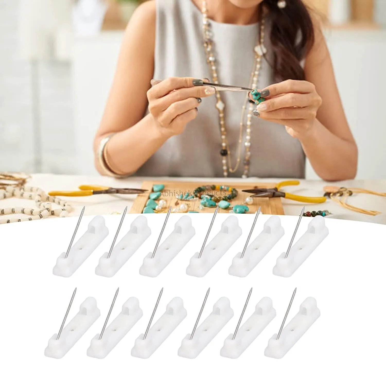 25mm Plastic Badge Pins - DIY Brooch Making Supplies