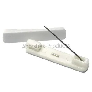 25mm Plastic Badge Pins - DIY Brooch Making Supplies