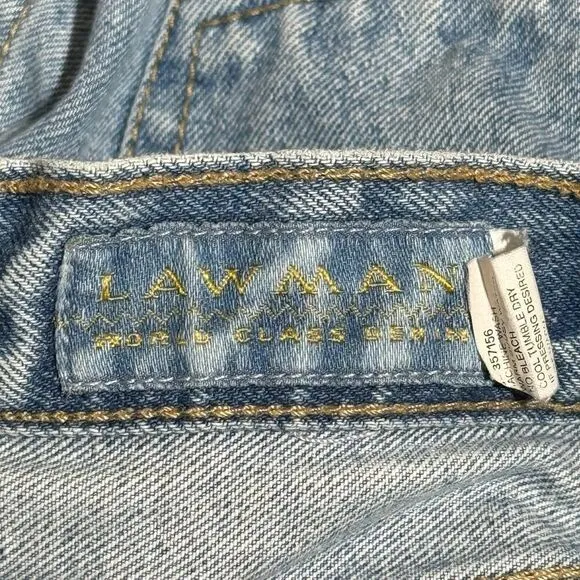 26w Vintage LAWMAN High Waist‎ Cutoffs