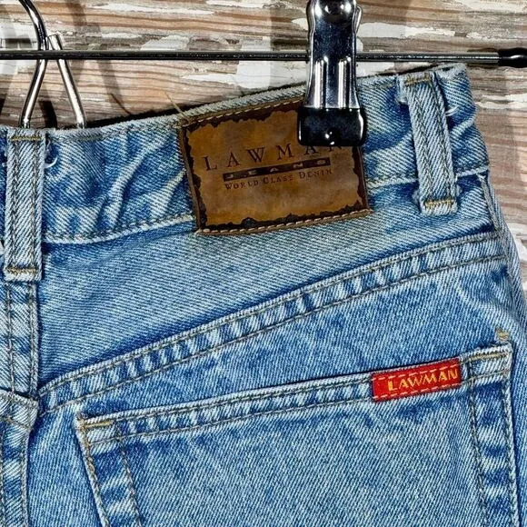 26w Vintage LAWMAN High Waist‎ Cutoffs