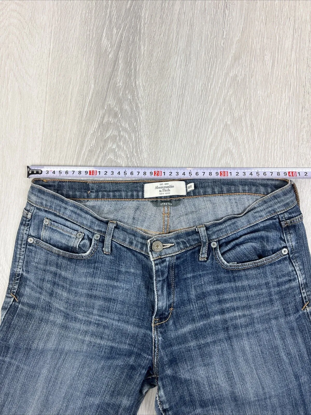 Abercrombie & Fitch Womens Y2K Bootcut /Flared Stretch Jeans Size 8R