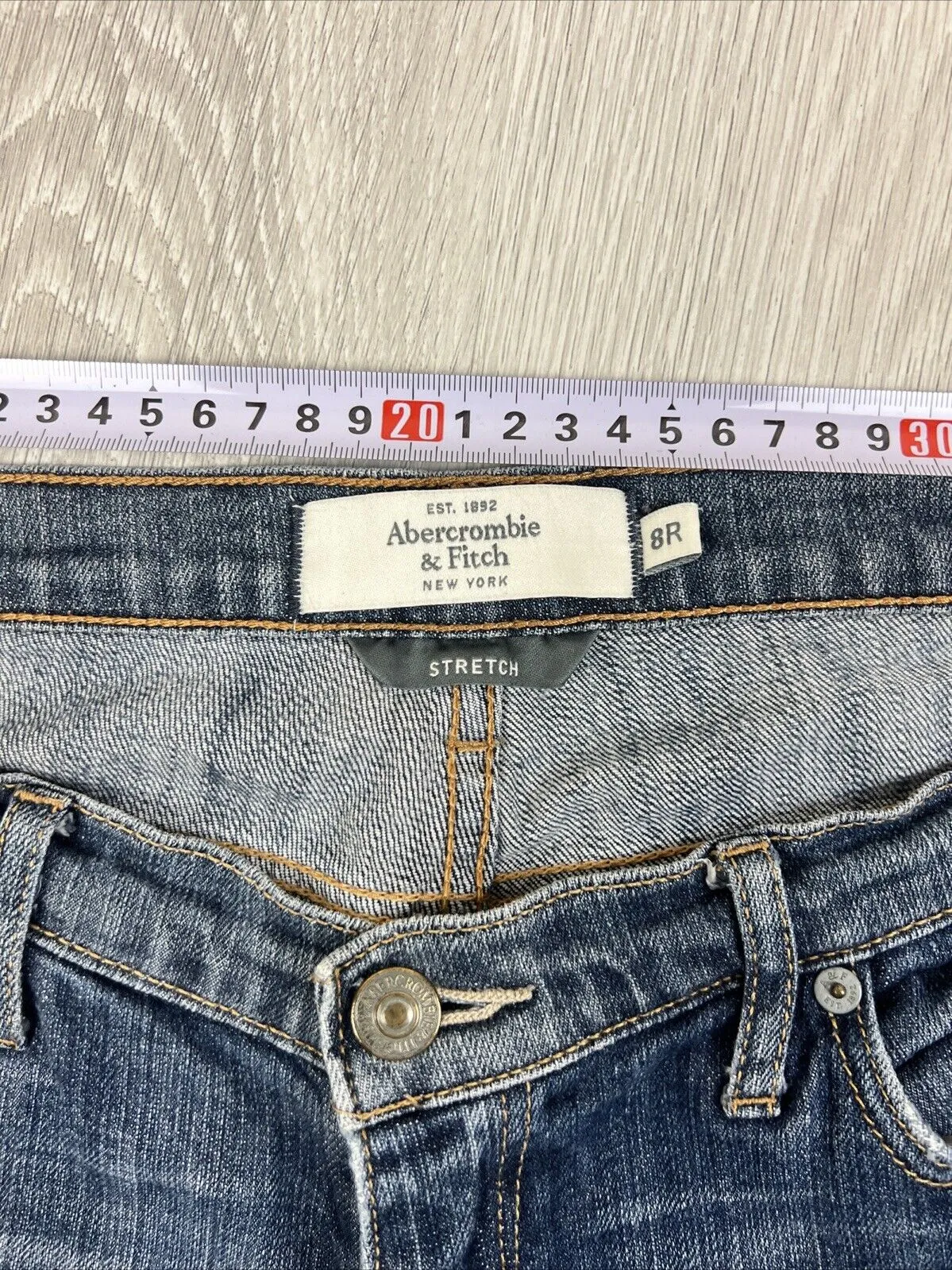 Abercrombie & Fitch Womens Y2K Bootcut /Flared Stretch Jeans Size 8R