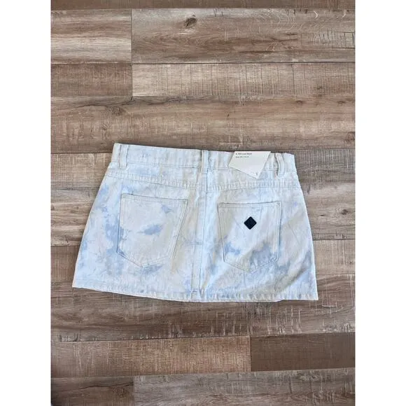 Abrand Jeans A 99 Low Rise Mini Skirt Size 26