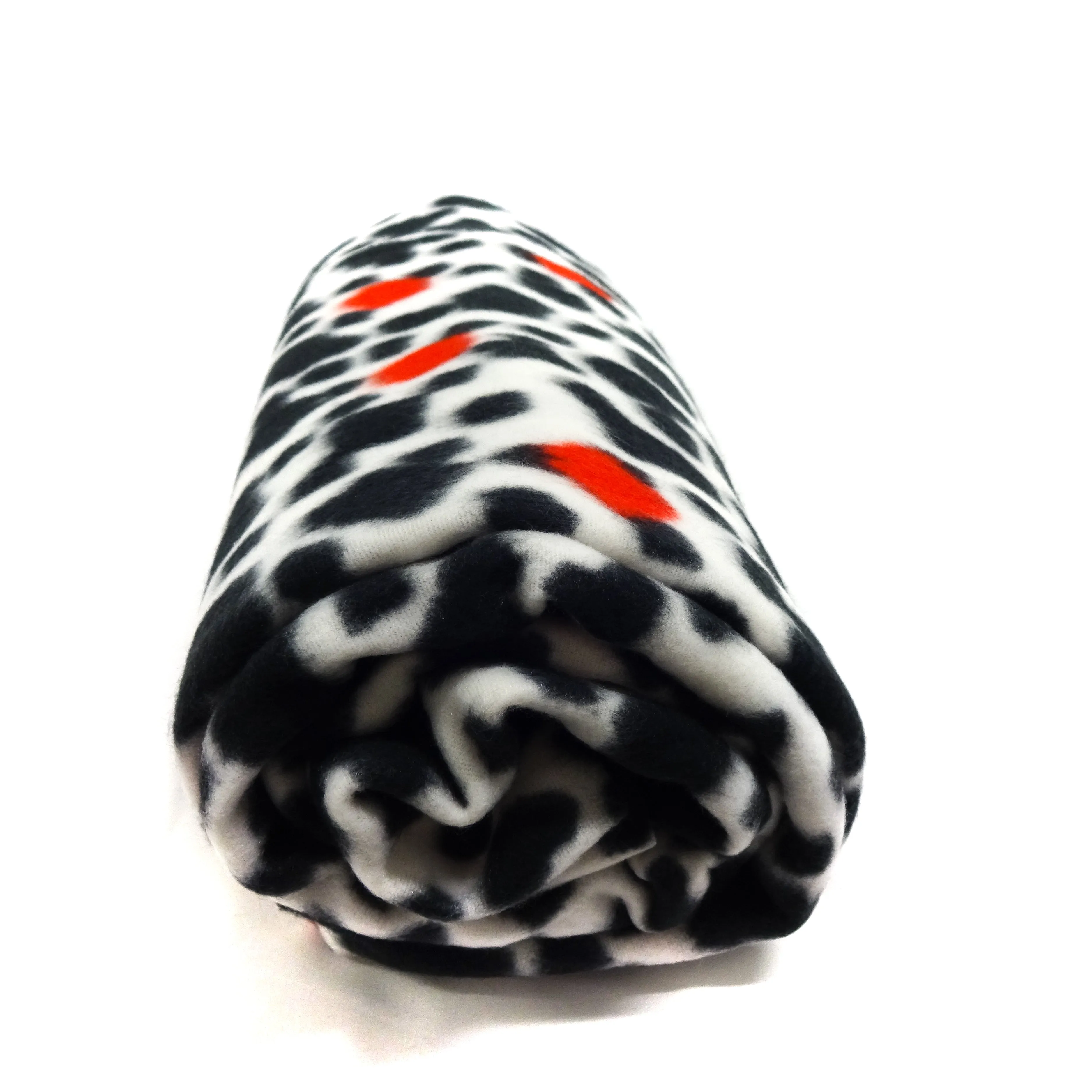 Abstract Dalmatian Anti-Pill Fleece, (2 Yards cut)
