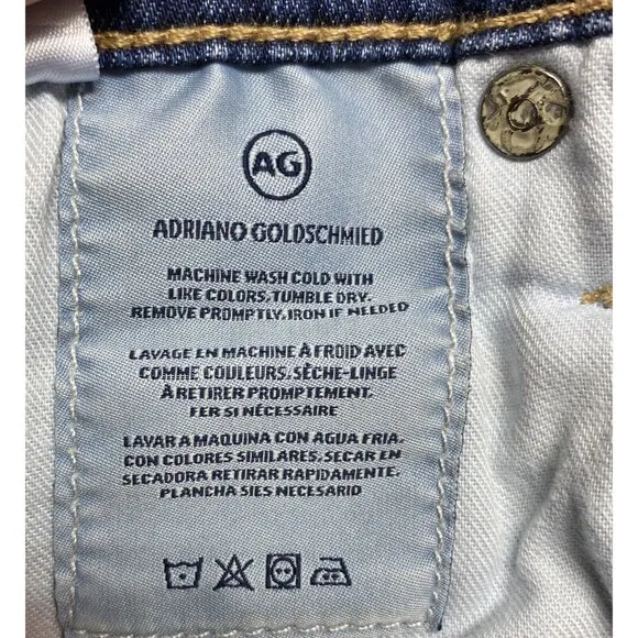AG Adriano Goldschmied The Legging Super Skinny Ankle Jeans Women's Size 26R