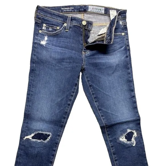AG Adriano Goldschmied The Legging Super Skinny Ankle Jeans Women's Size 26R