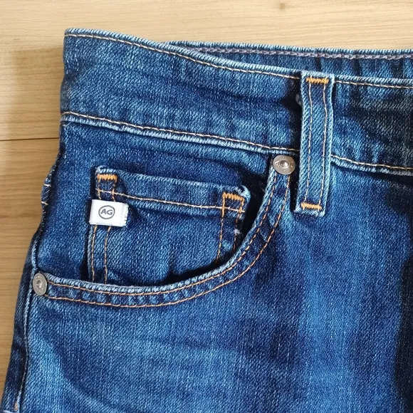 AG Alexxis Vintage High Waist Straight Mom Jeans
