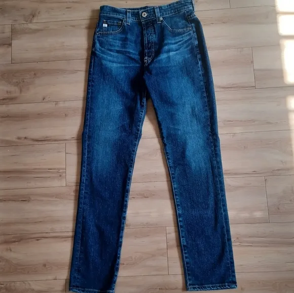 AG Alexxis Vintage High Waist Straight Mom Jeans