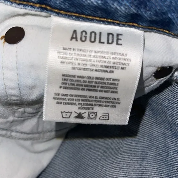 AGOLDE Ripley high waisted Jeans size 26