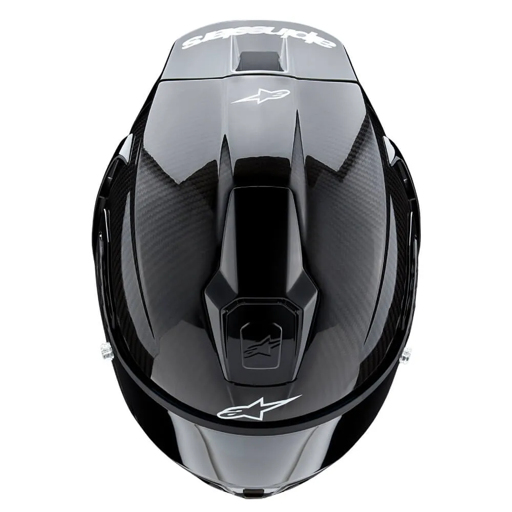Alpinestars Supertech R10 Solid Helmet Black Carbon