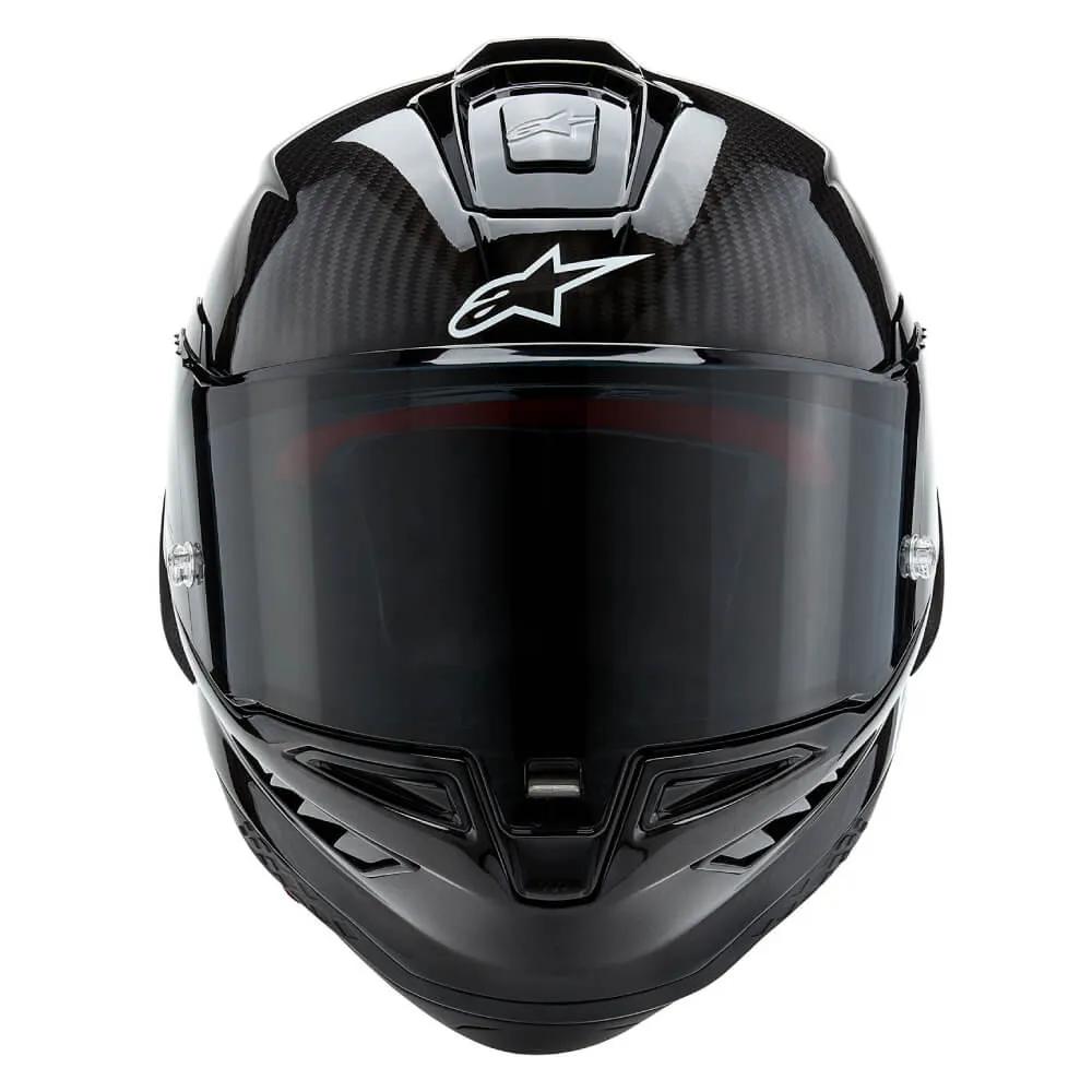 Alpinestars Supertech R10 Solid Helmet Black Carbon