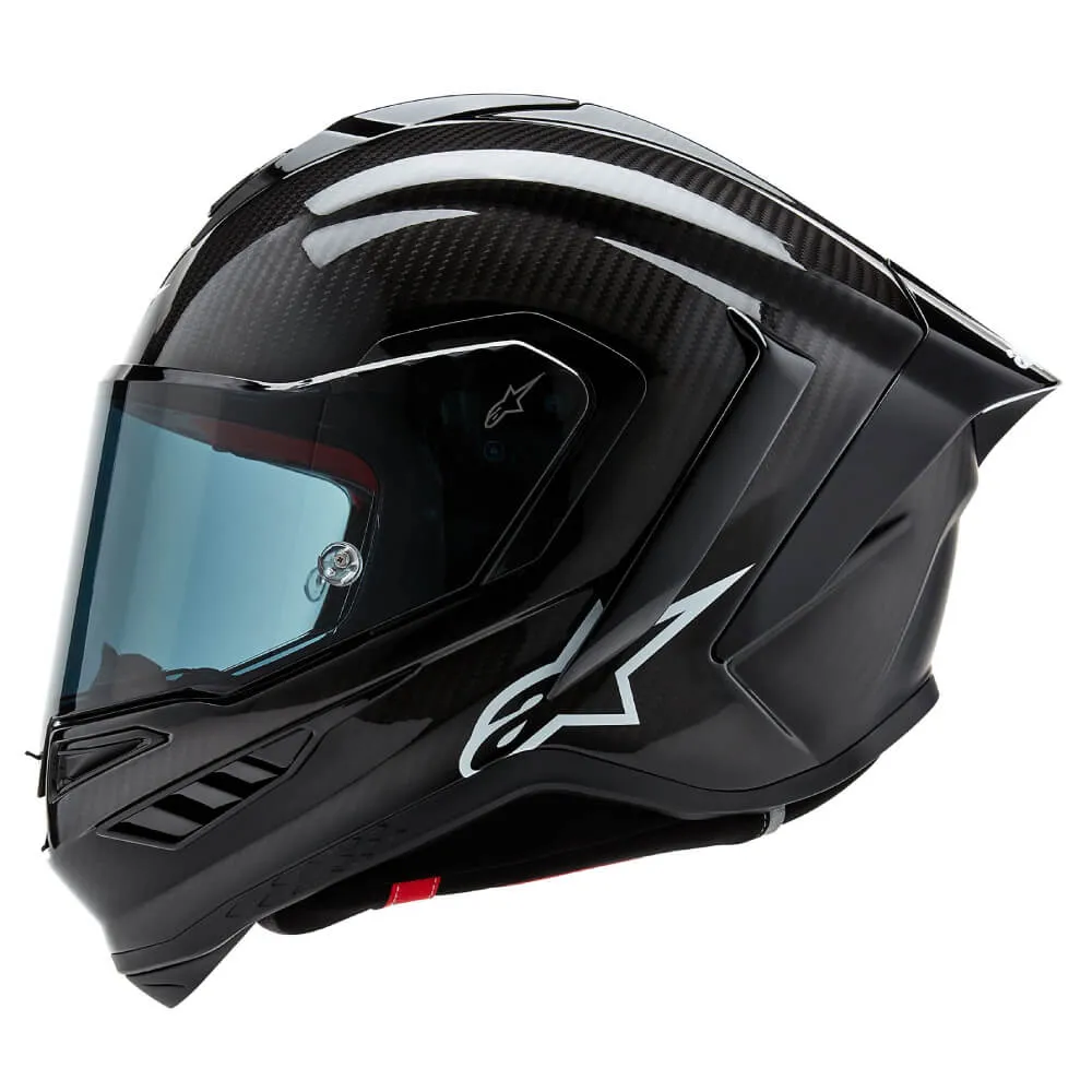Alpinestars Supertech R10 Solid Helmet Black Carbon