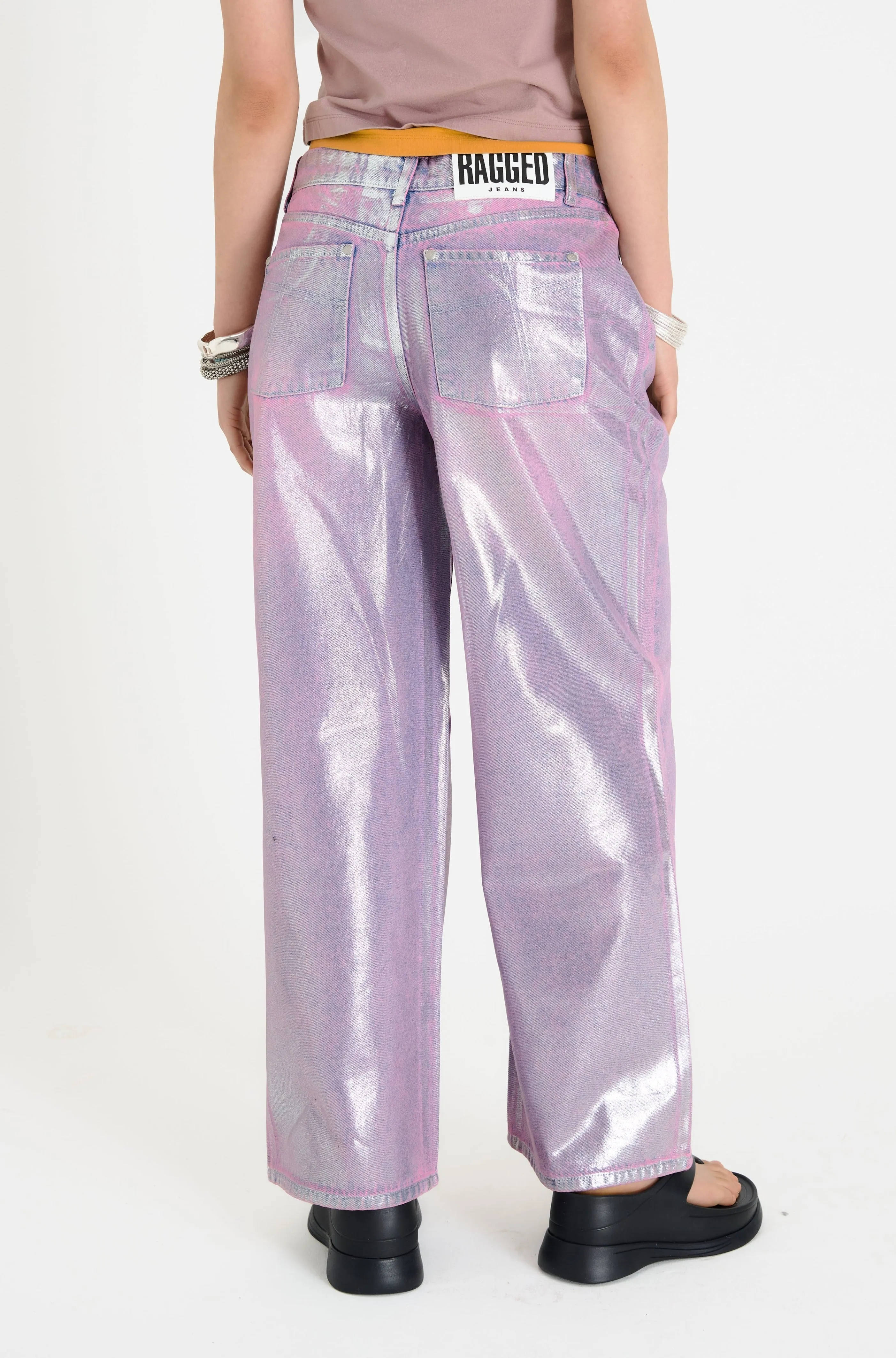 Amethyst Foiled Release Jean
