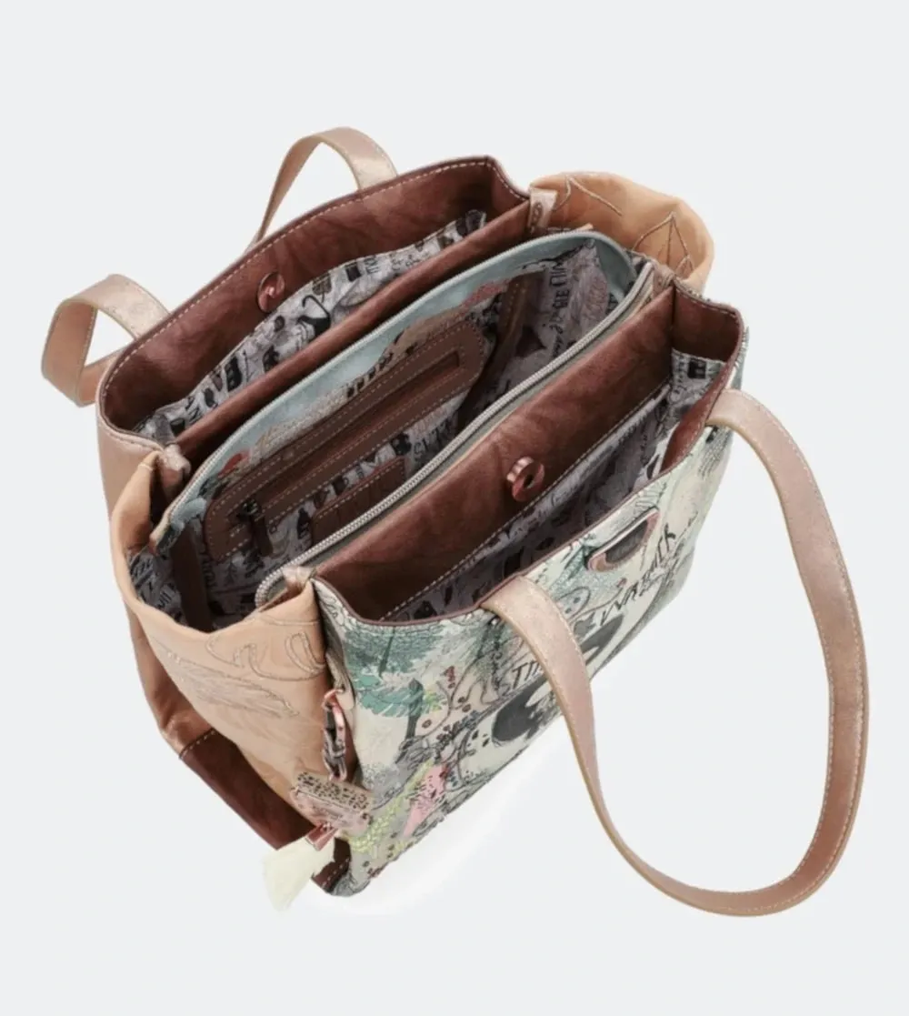 Anekke Jungle Collection Shopper Tote Handbag