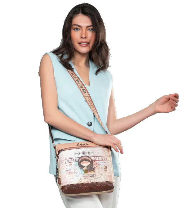 Anekke Menire Front Pocket Crossbody Handbag