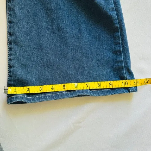 Ariat Jeans Women's 32L Perfect Rise Katie Flare Maya Blue Ultra Stretch Western