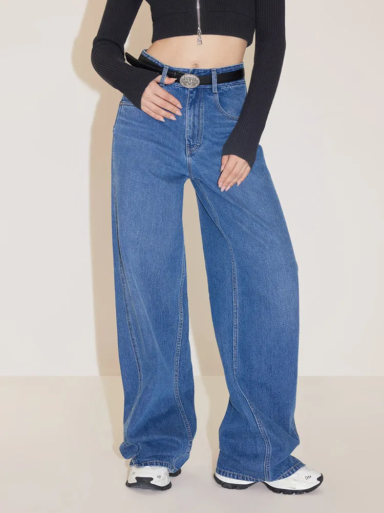 Asymmetrical Street Style Jeans
