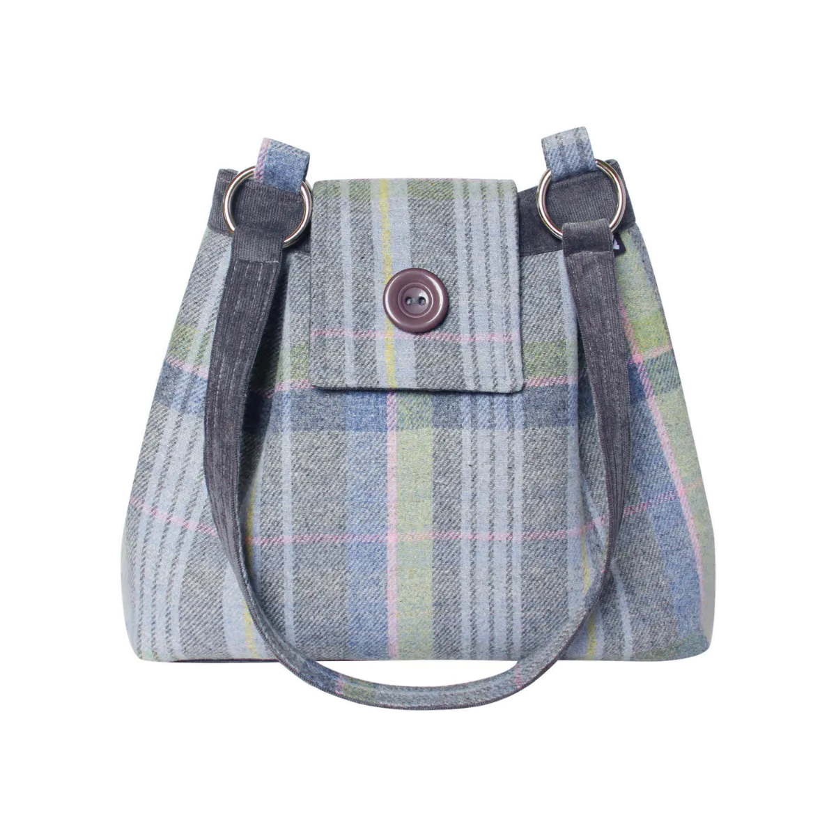 Ava Lufness Tweed Handbag by Earth Squared
