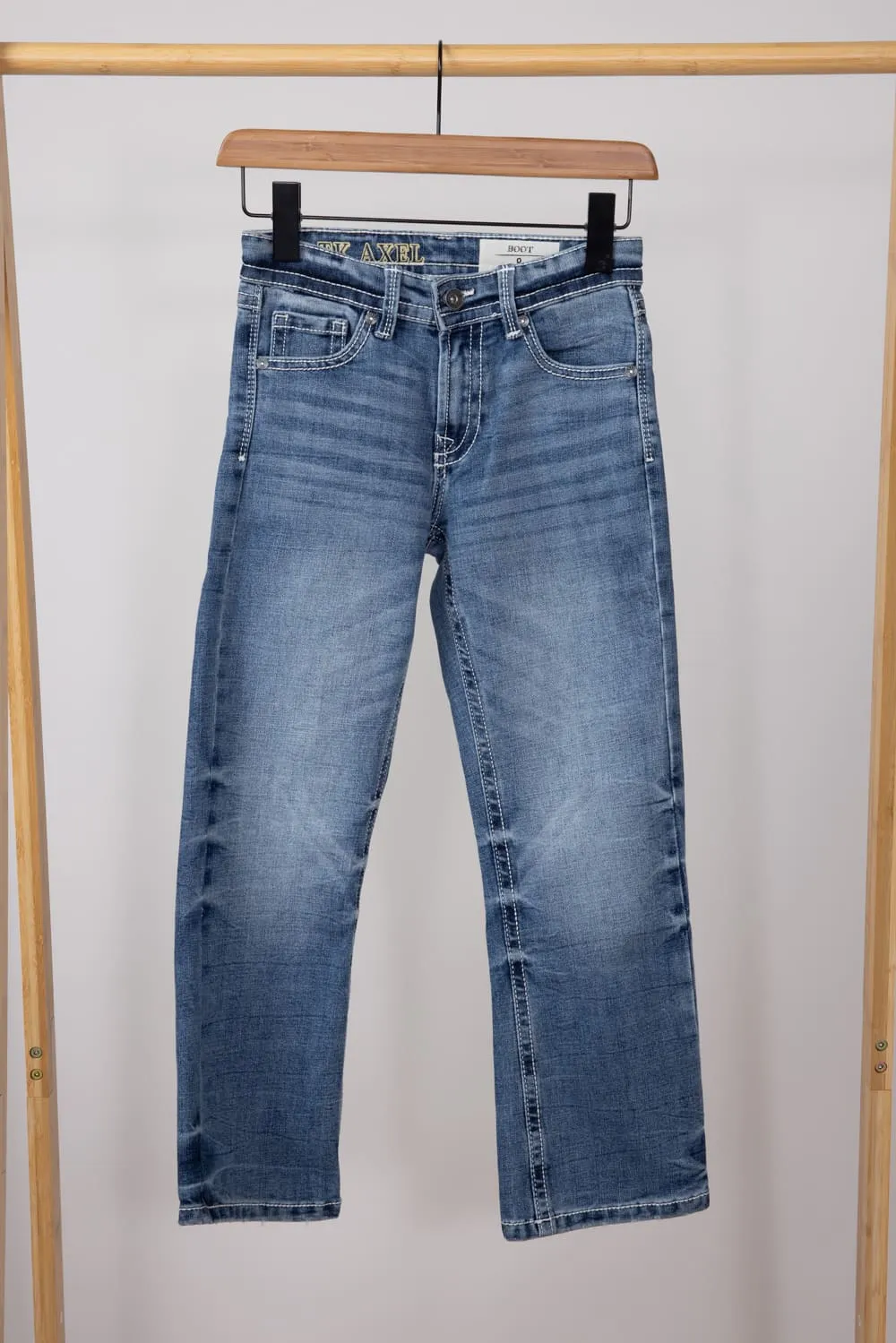 Axel Jeans Boys 8-20 Owen Cave Bootcut Jeans | AXBB0084-CAVE-LTBLUE