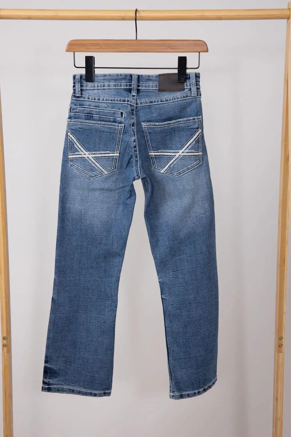 Axel Jeans Boys 8-20 Owen Cave Bootcut Jeans | AXBB0084-CAVE-LTBLUE
