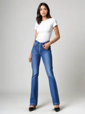 Aya – High-Waisted Flared Jeans