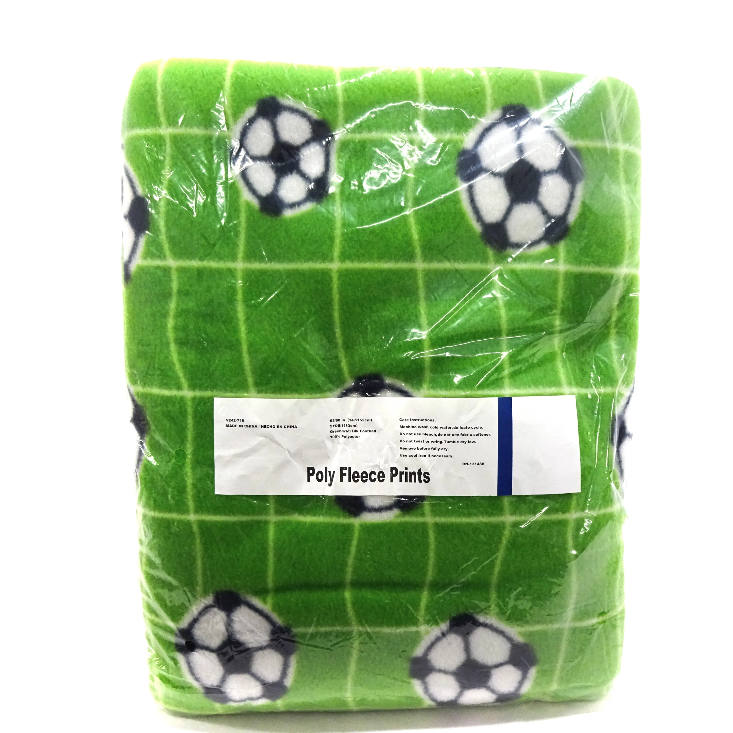 Ball In The Net Anti-Pill Fleece, (2 Yards cut)