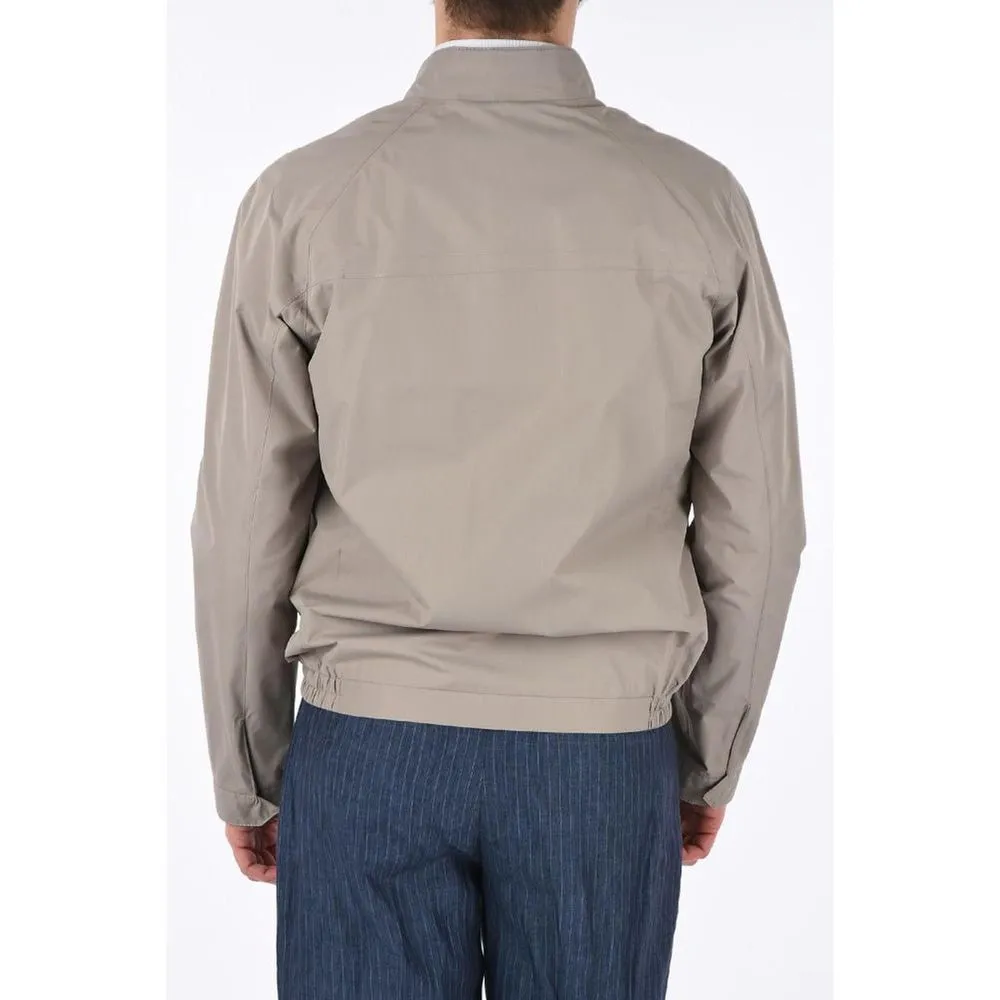 Beige Polyester Jacket