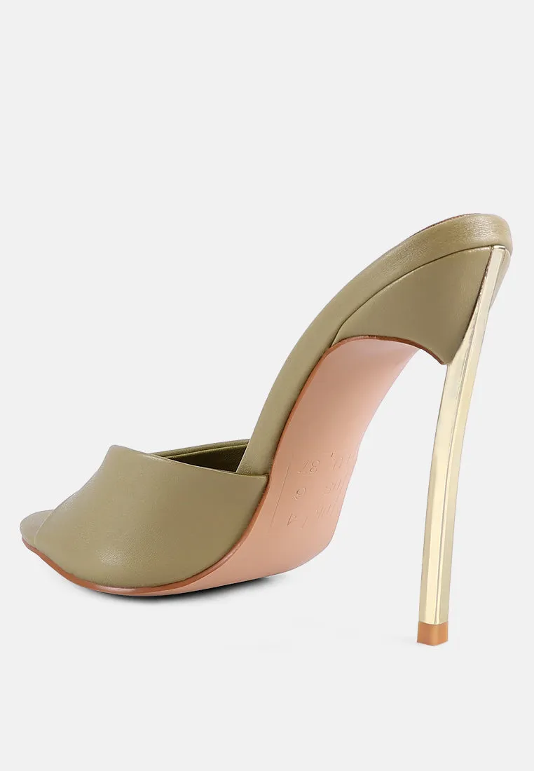 Bff Choice Slip-On Stiletto Sandals " By Ruw
