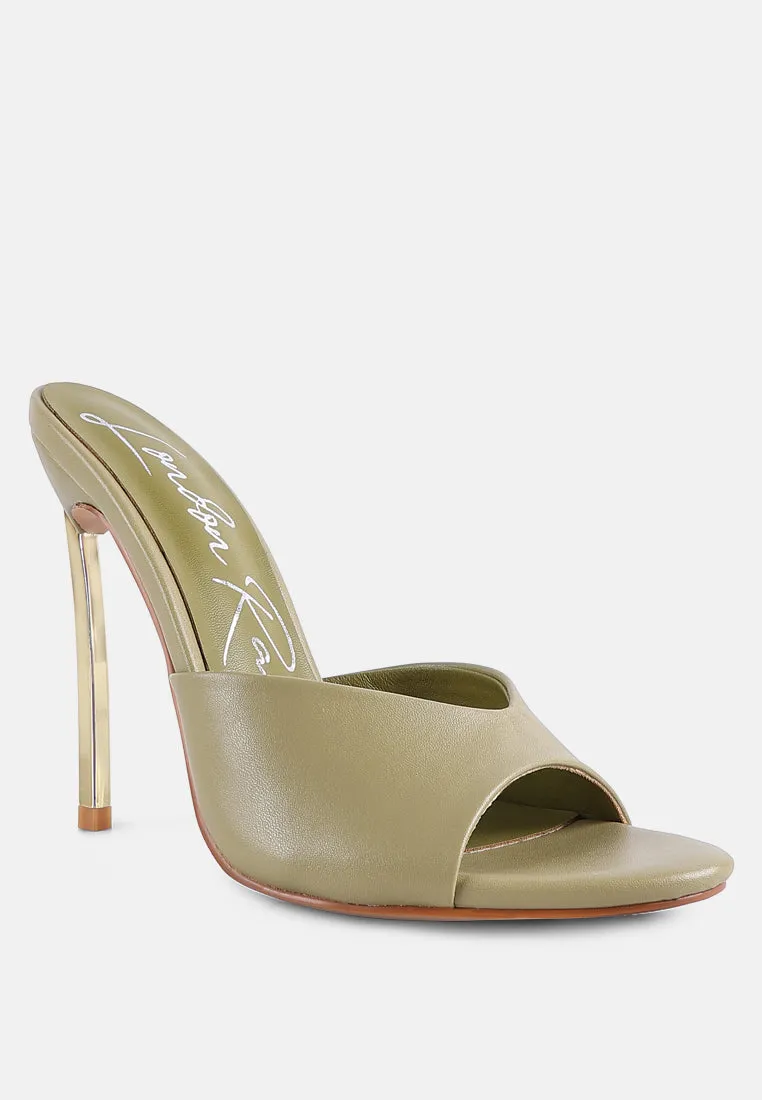 Bff Choice Slip-On Stiletto Sandals " By Ruw