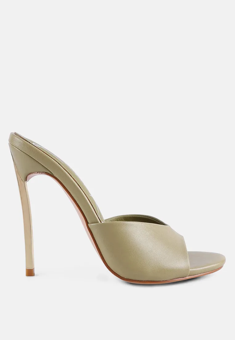 Bff Choice Slip-On Stiletto Sandals " By Ruw