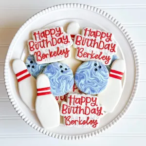 Birthday Cookies | Bowling Party