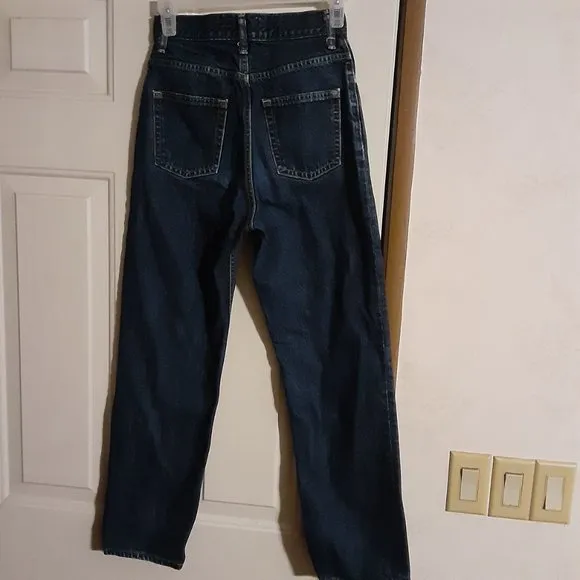 Black by Moussy Women's High Waisted Mom Jeans Size 23 Made in Japan