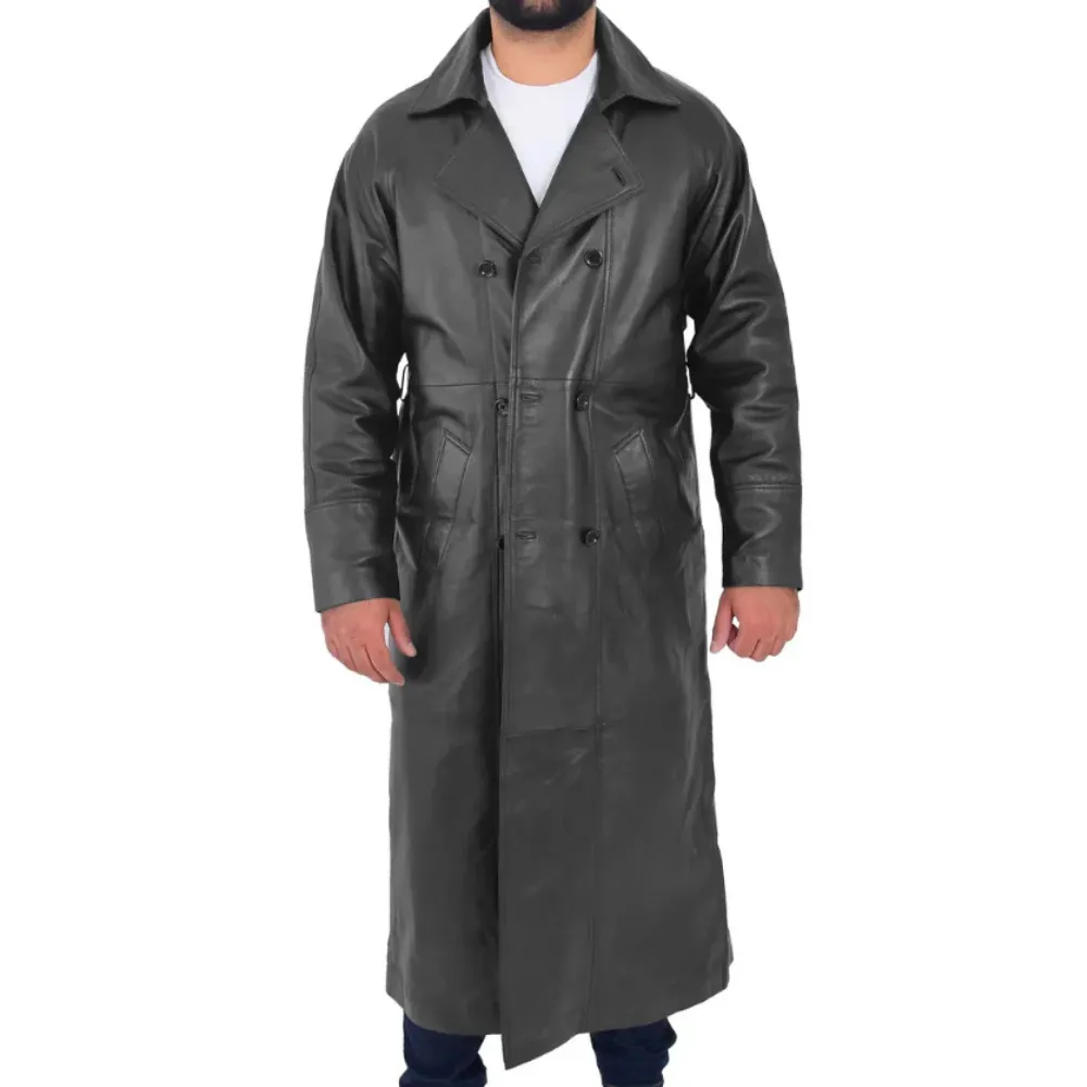 Black Sentry Trench Coat