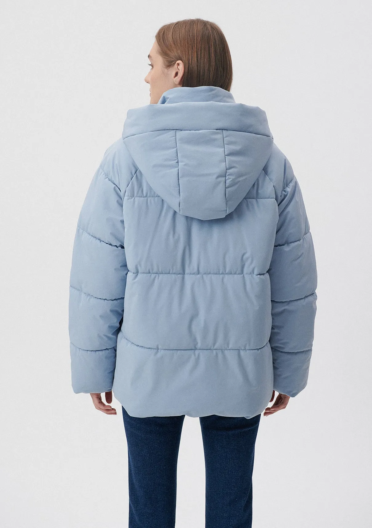 Blue Puffer Jacket