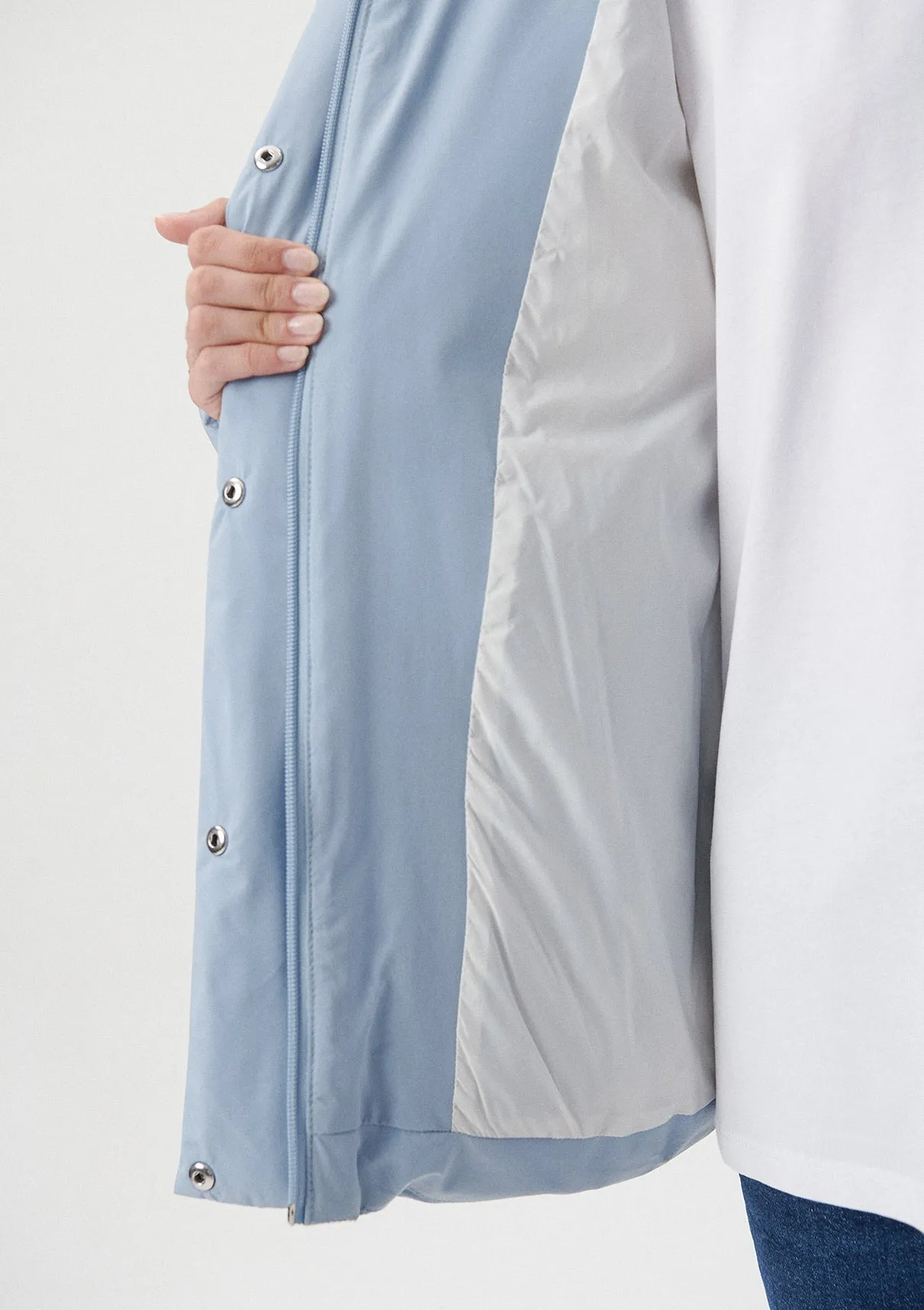 Blue Puffer Jacket