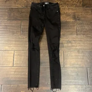 Brand new Abercrombie black high rise jeans