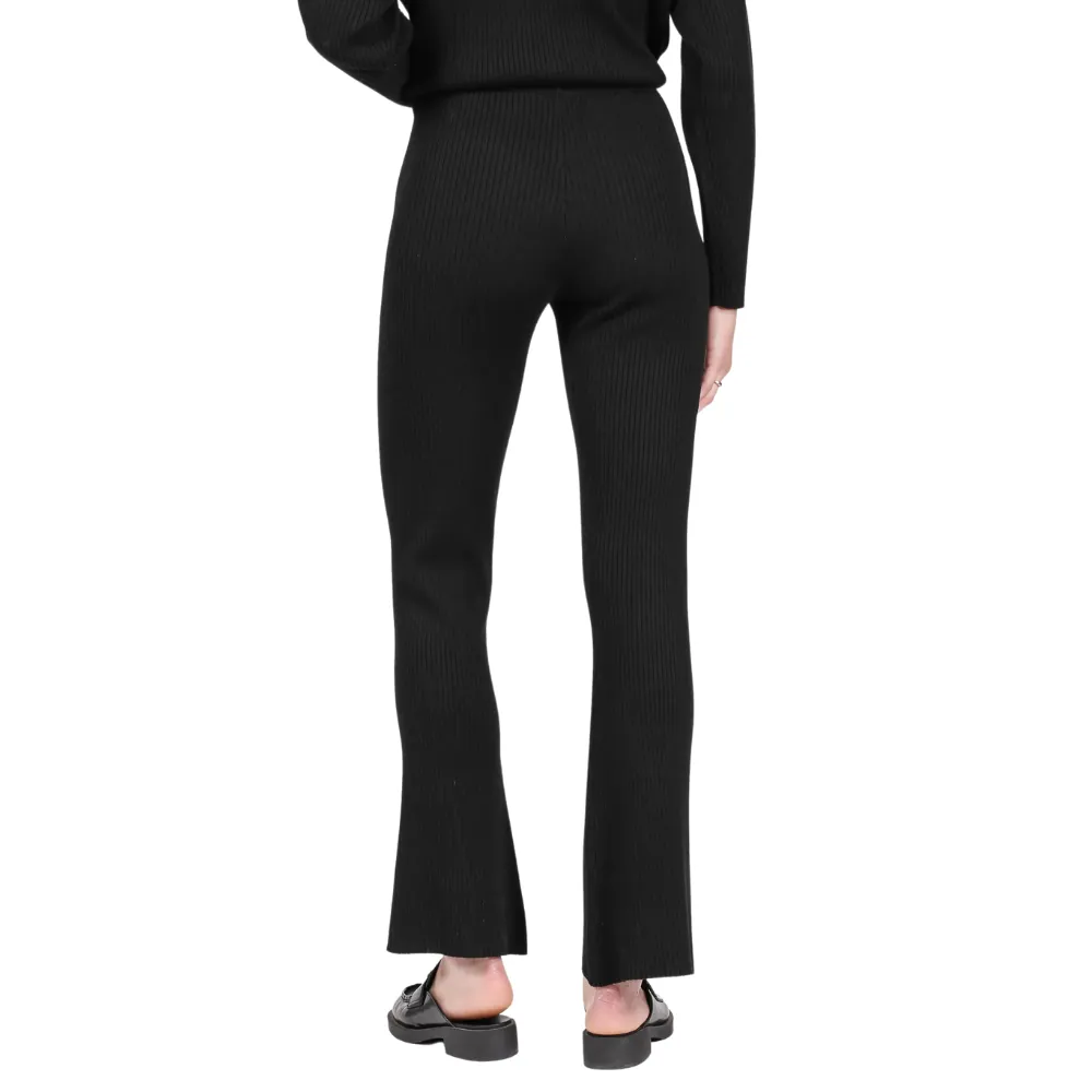 Brunette The Ribbed Flared Pant