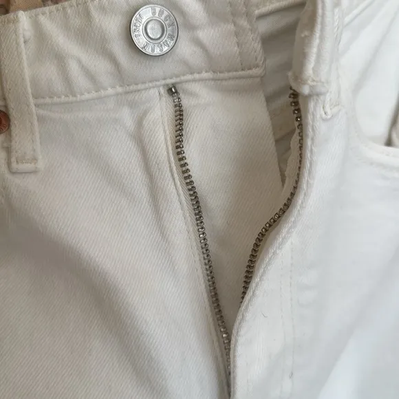 Buck Mason Women's White Rider Jean Sz 24