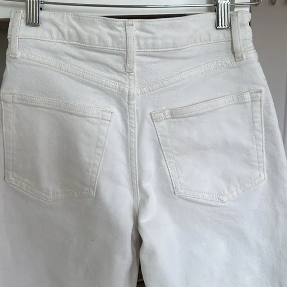 Buck Mason Women's White Rider Jean Sz 24