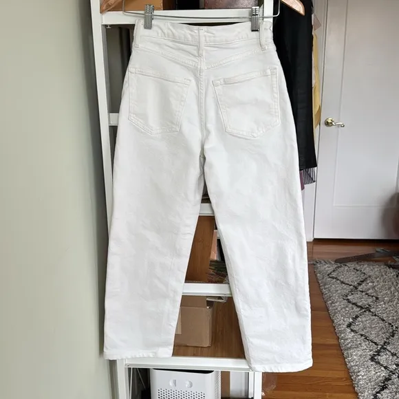 Buck Mason Women's White Rider Jean Sz 24
