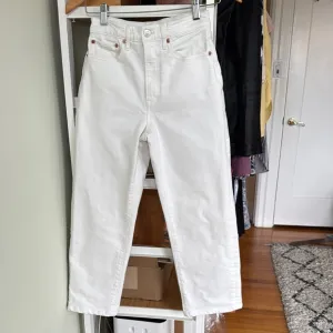 Buck Mason Women's White Rider Jean Sz 24
