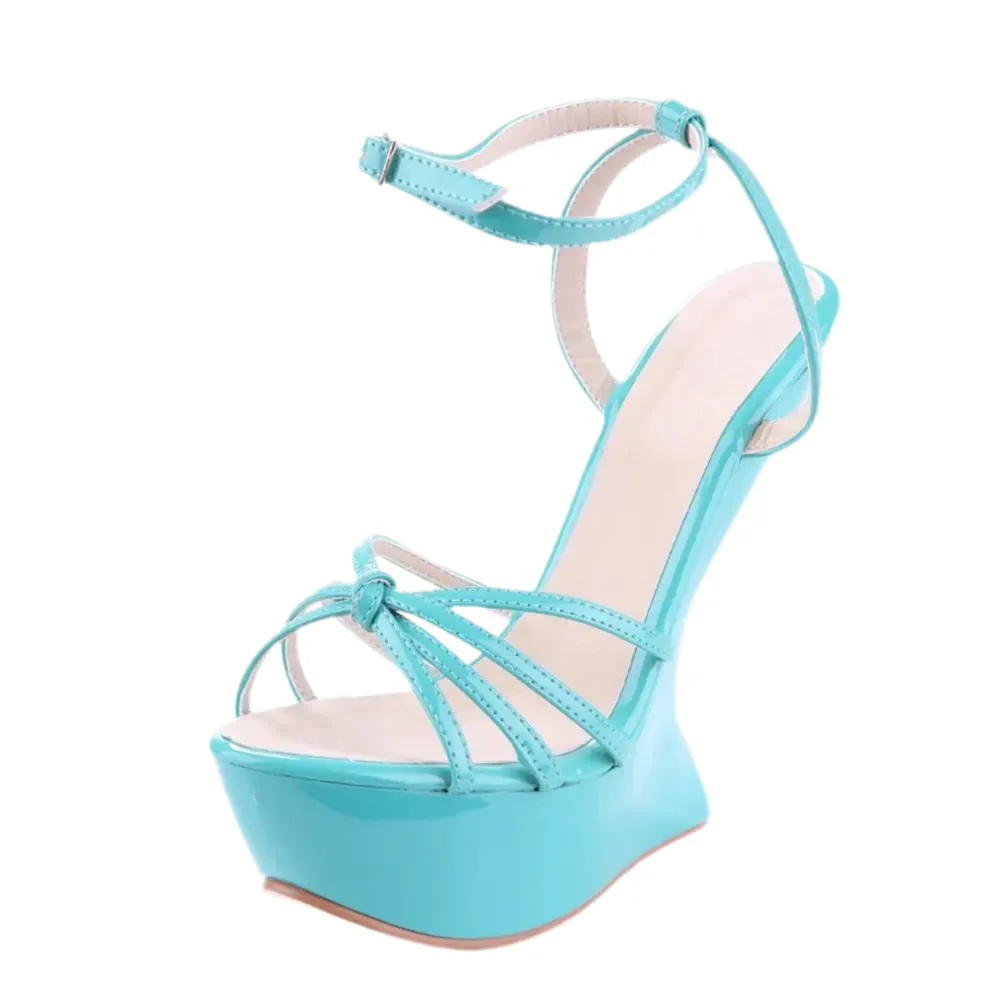 Butterfly Wedge Heels