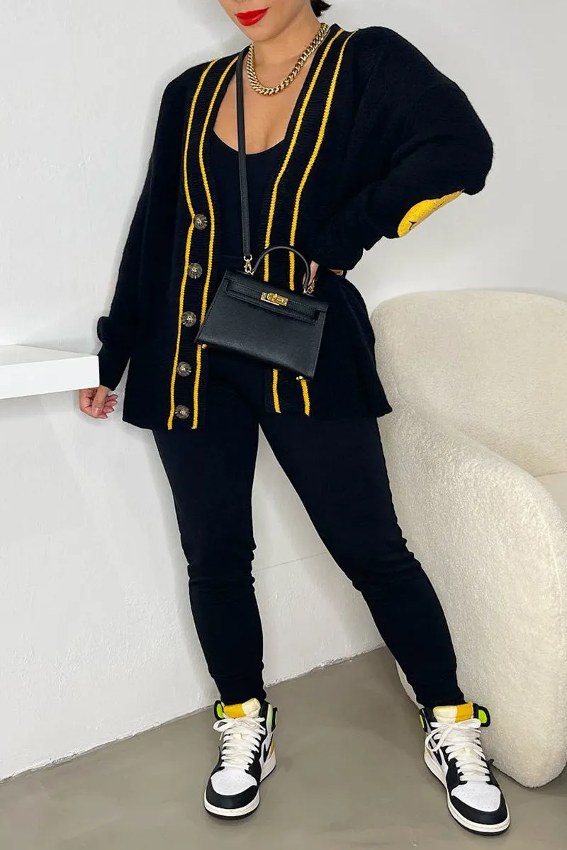 CI647 Smiley Cardigan Jacket