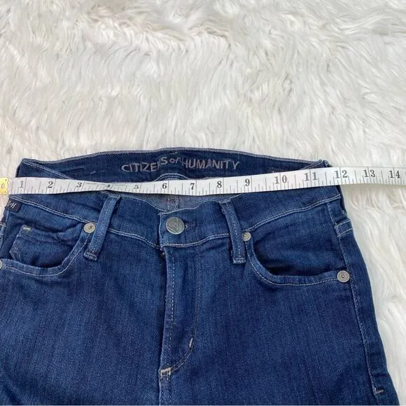 Citizens of Humanity Women's Avedon Slick Skinny Leg Jeans Blue Size 27