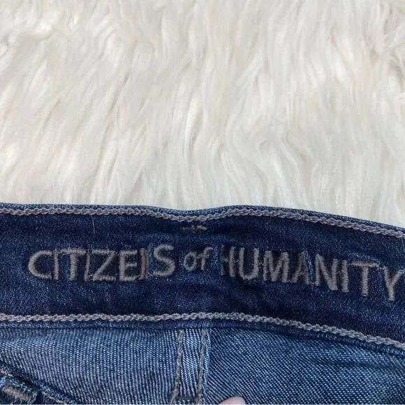 Citizens of Humanity Women's Avedon Slick Skinny Leg Jeans Blue Size 27