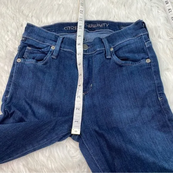 Citizens of Humanity Women's Avedon Slick Skinny Leg Jeans Blue Size 27