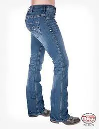 CLTUFFJTHCLS-26-Short Jeans Cowgirl Tuff Touch of Class
